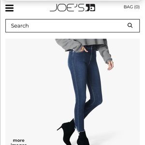 BNWT JOES high rise skinny ankle jeans